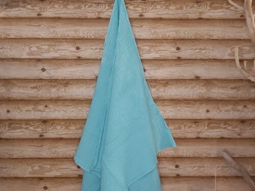 Vafeļauduma dvielis 80x180cm (minta krāsa)